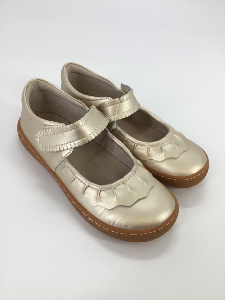 Livie & Luca Child Size 3 Youth Gold Dress Shoes