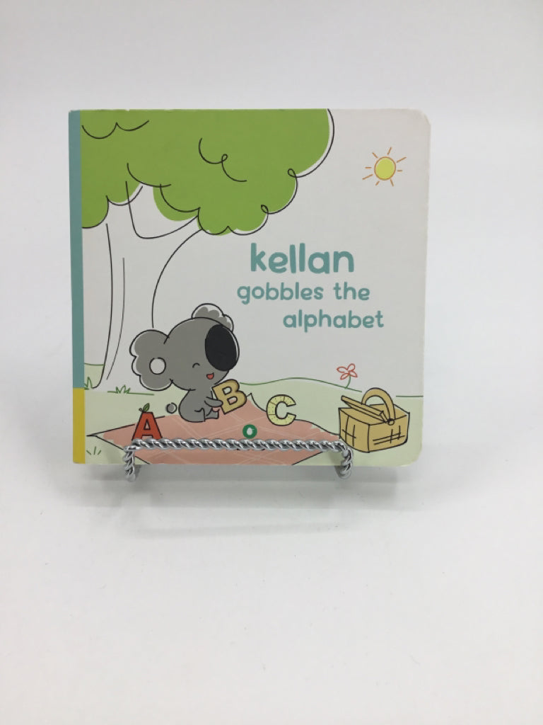 Kell Gobbles the Alphabet Board Book