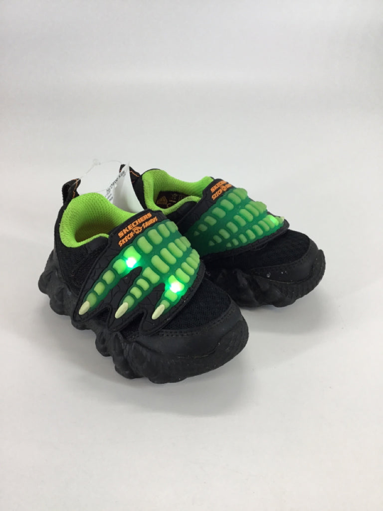 Skechers Child Size 6 Toddler Black Sneakers