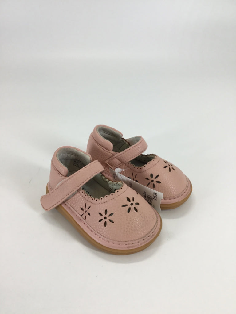Wee Squeak Child Size 3 Toddler Pink Dress Shoes