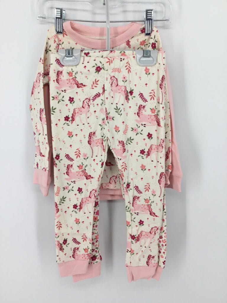 Member's Mark Child Size 2 Pink Pajamas - girls