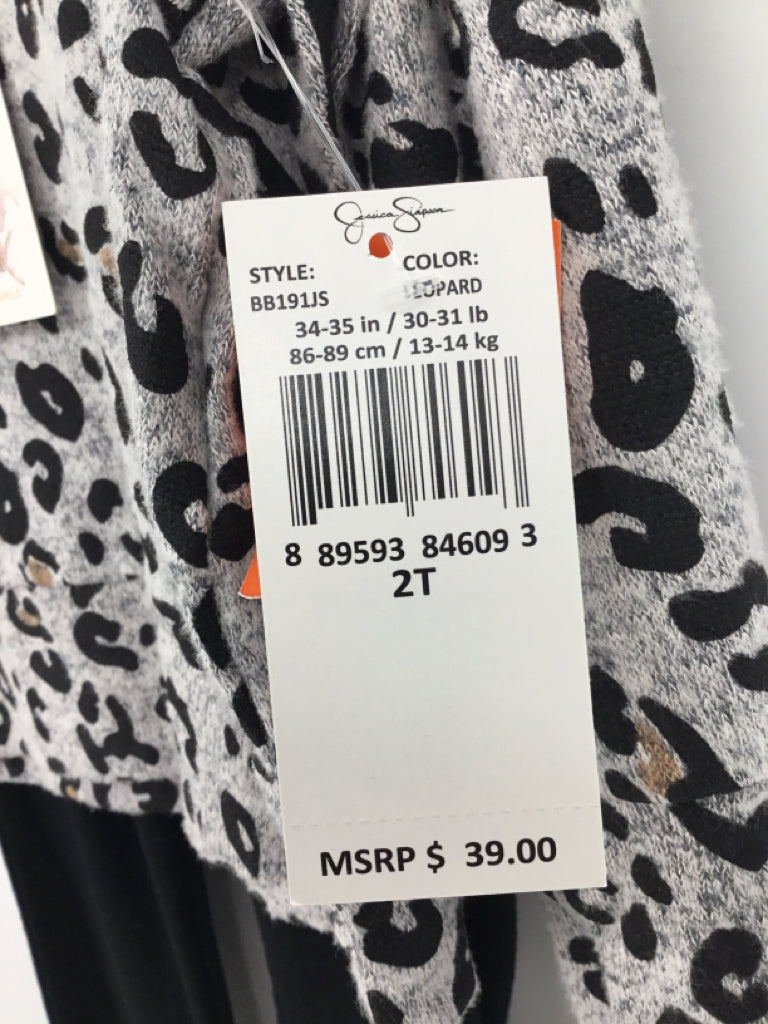 Jessica Simpson Child Size 2 Gray Outfit - girls