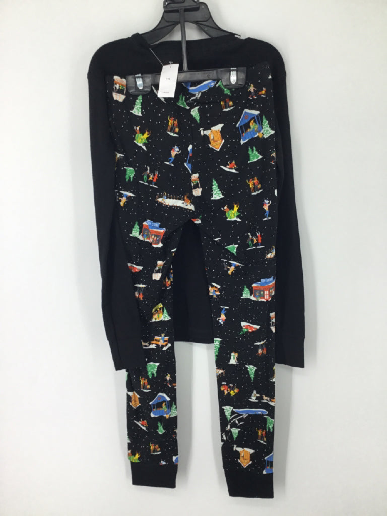 Old Navy Child Size 10 Black Christmas Pajamas
