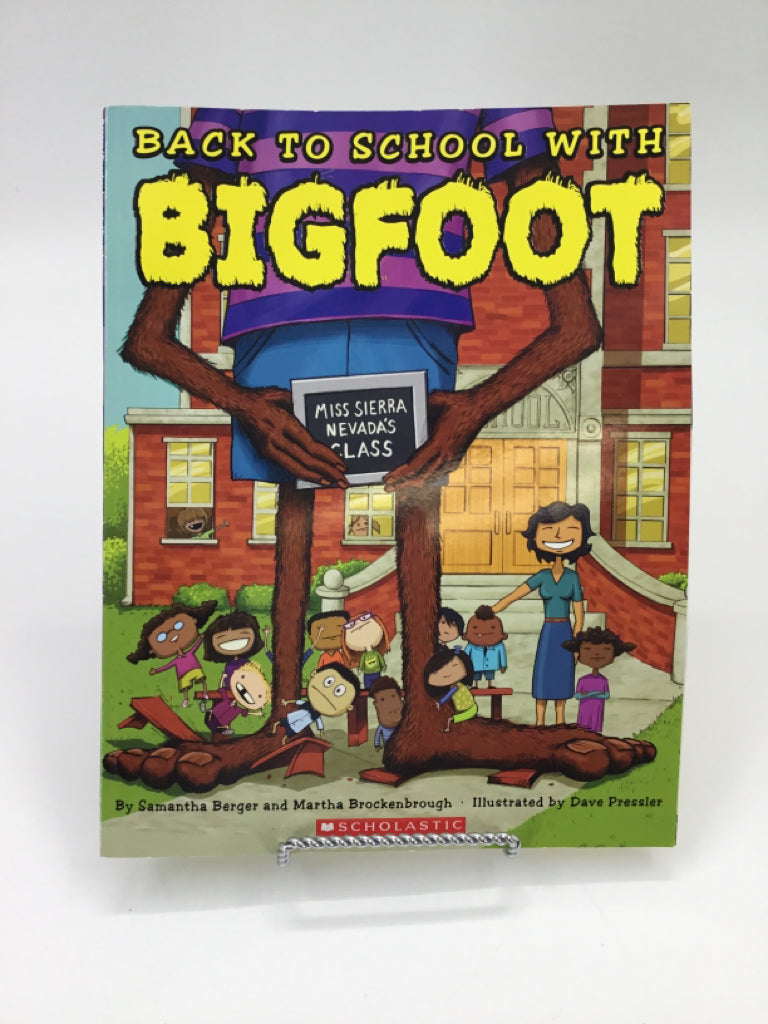 Back to School with Bigfoot Paperback Book
