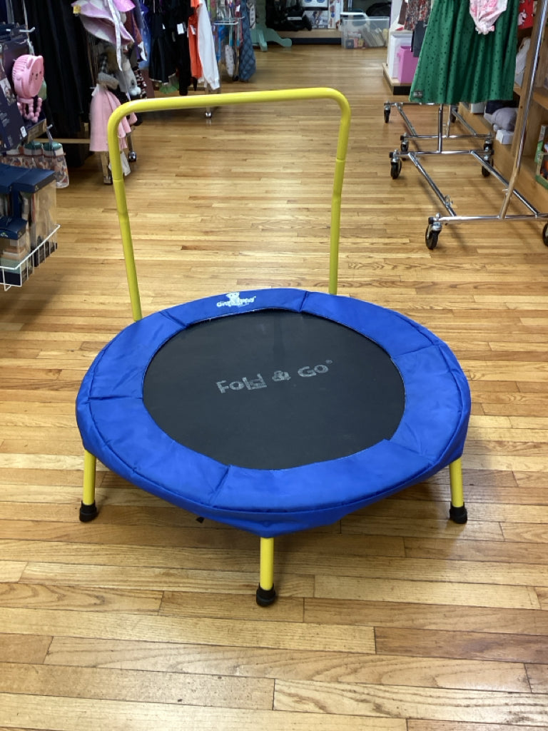 Original Toy Company Fold & Go Trampoline