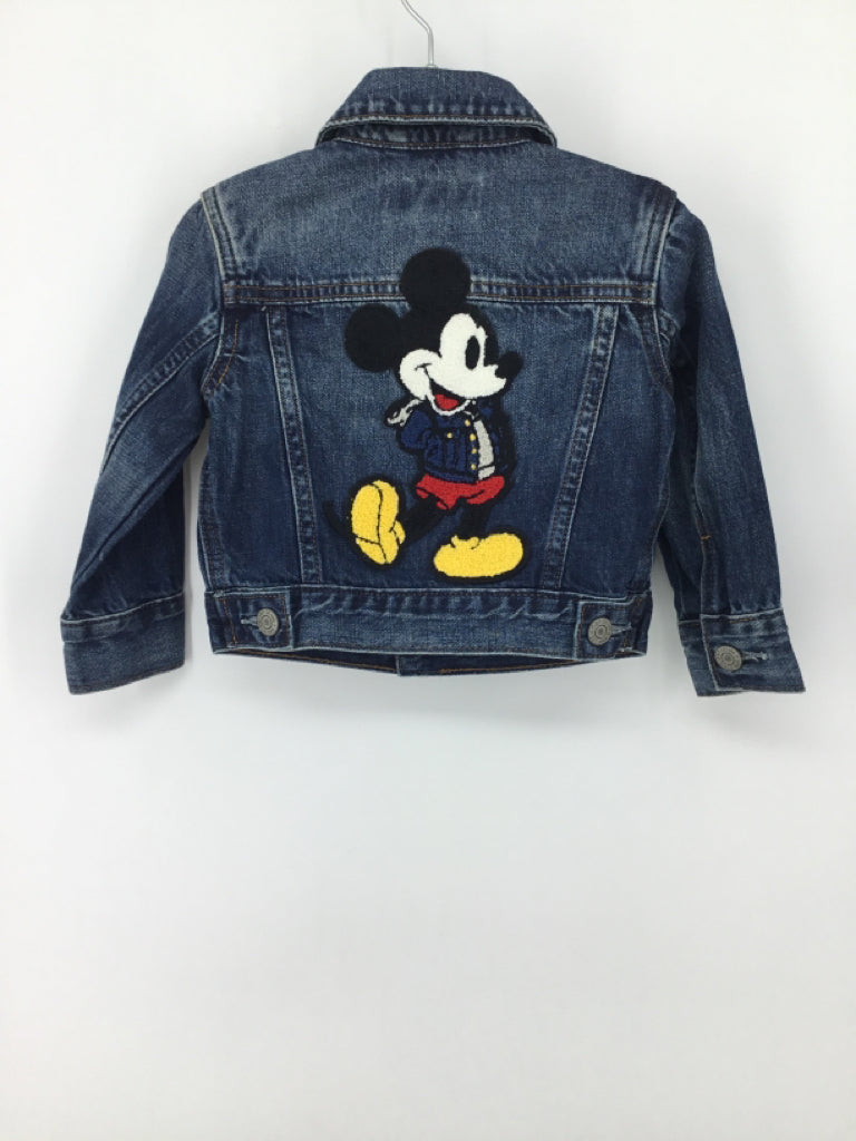 Baby Gap + Disney Child Size 12-18 Months Blue Character Jacket - boys