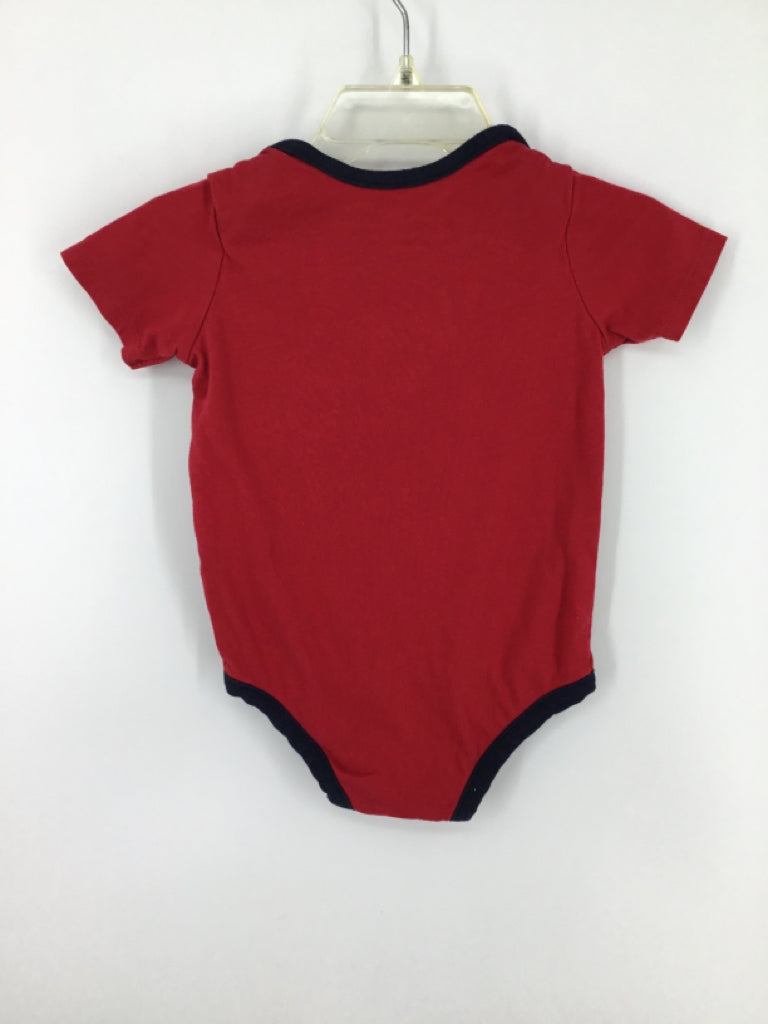 Nike Child Size 3-6 Months Red Onesie