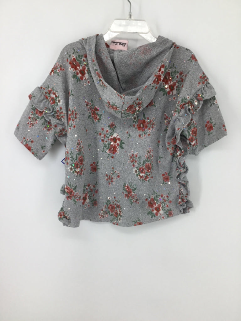 Little Lass Child Size 5 Gray Shirt - girls
