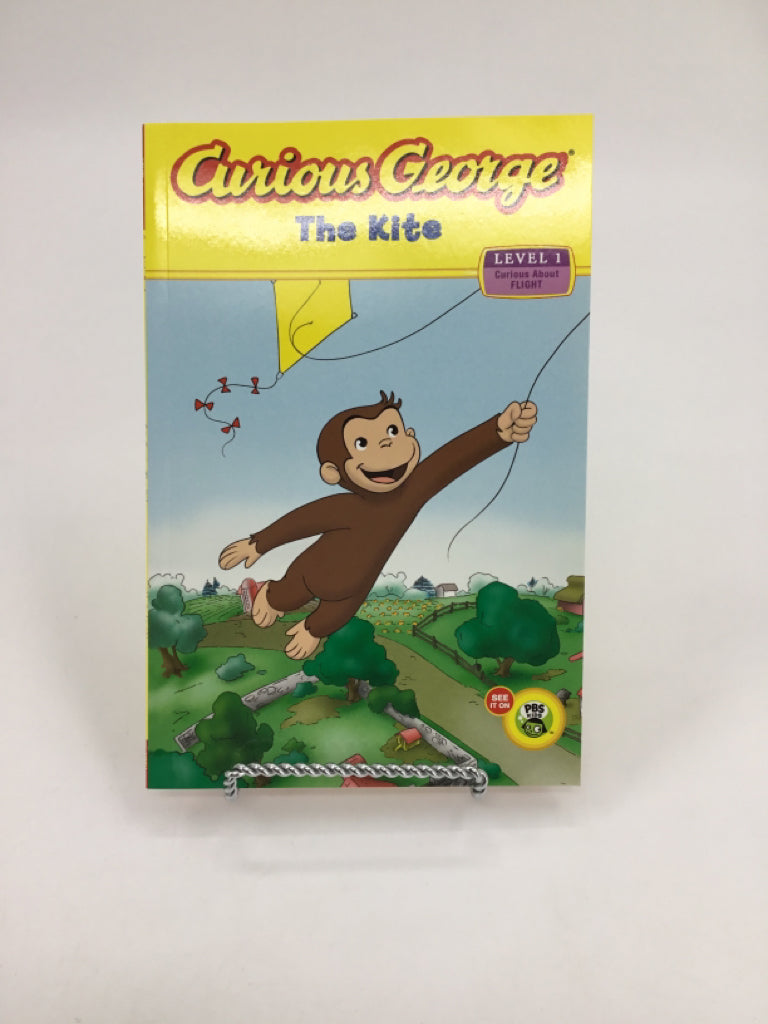 Curious George The Kite Level 1 Paperback Book