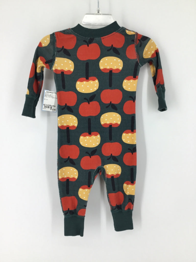 Hanna Andersson Child Size 3-6 Months Green Pajamas - girls