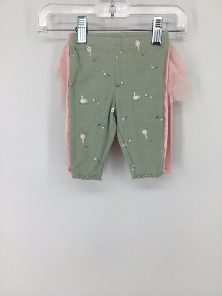 Just One You Made by Carters Child Size 3 Months Pink Pants - girls