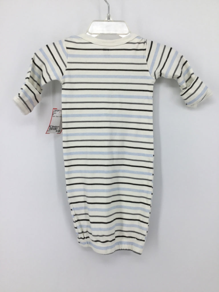 HB Child Size Newborn Cream Sleepers