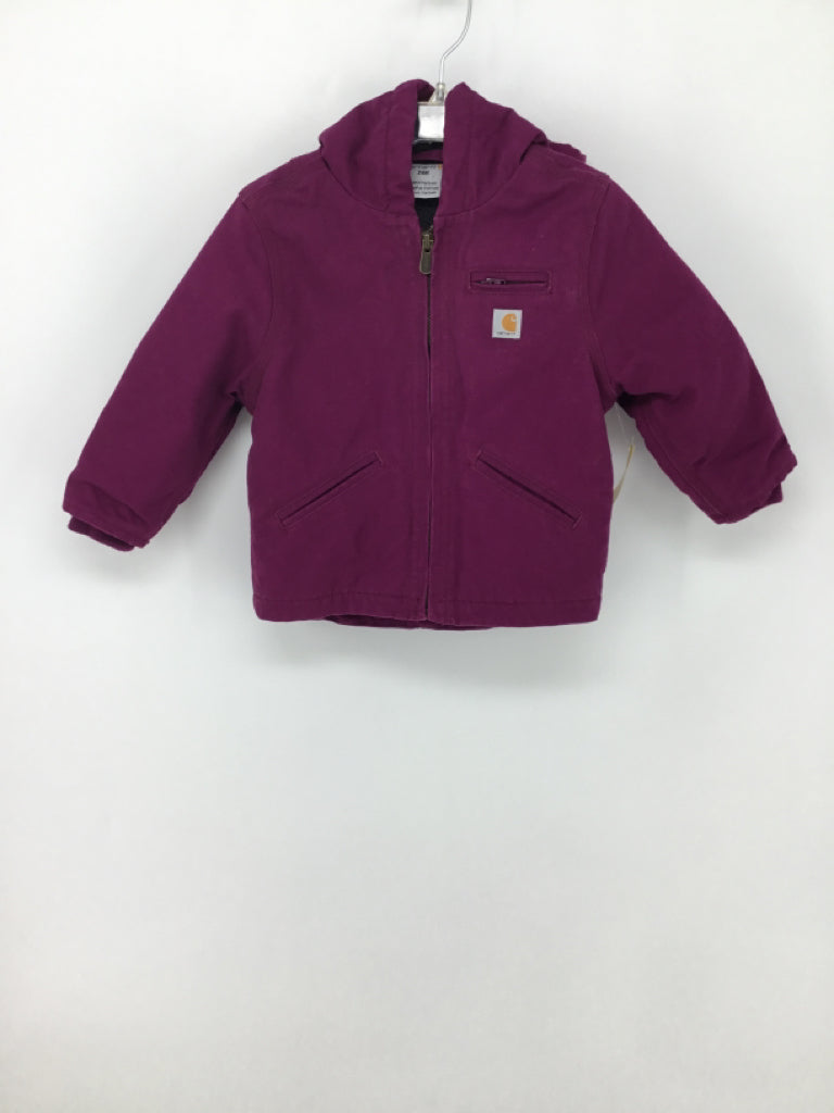 Carhartt Child Size 24 Months Purple Outerwear - girls