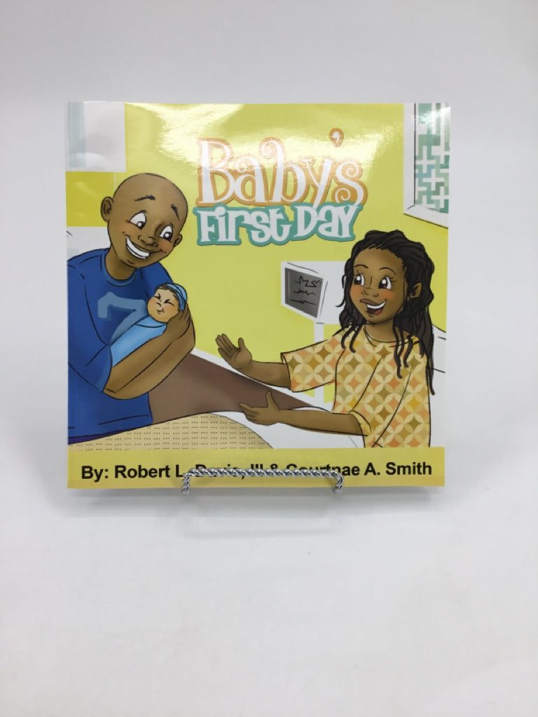 Baby's First Day Paperback Book