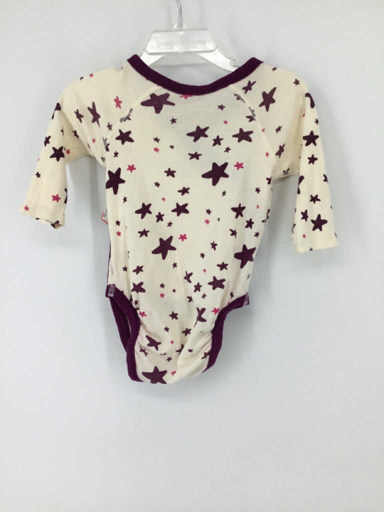 Moon & Back by Hanna Andersson Child Size 3-6 Months Purple Onesie