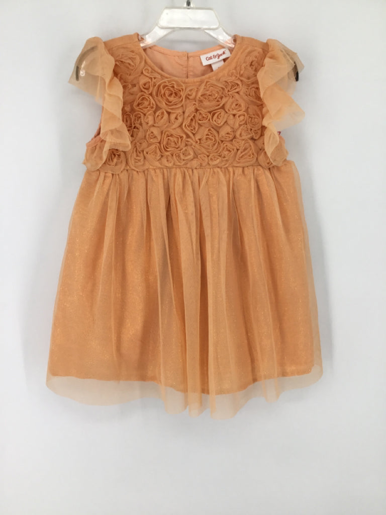 Cat & Jack Child Size 3 Peach Dress - girls