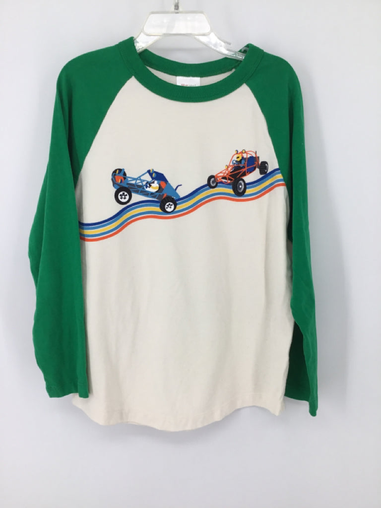 Hanna Andersson Child Size 6 Green screen printed T-shirt - boys