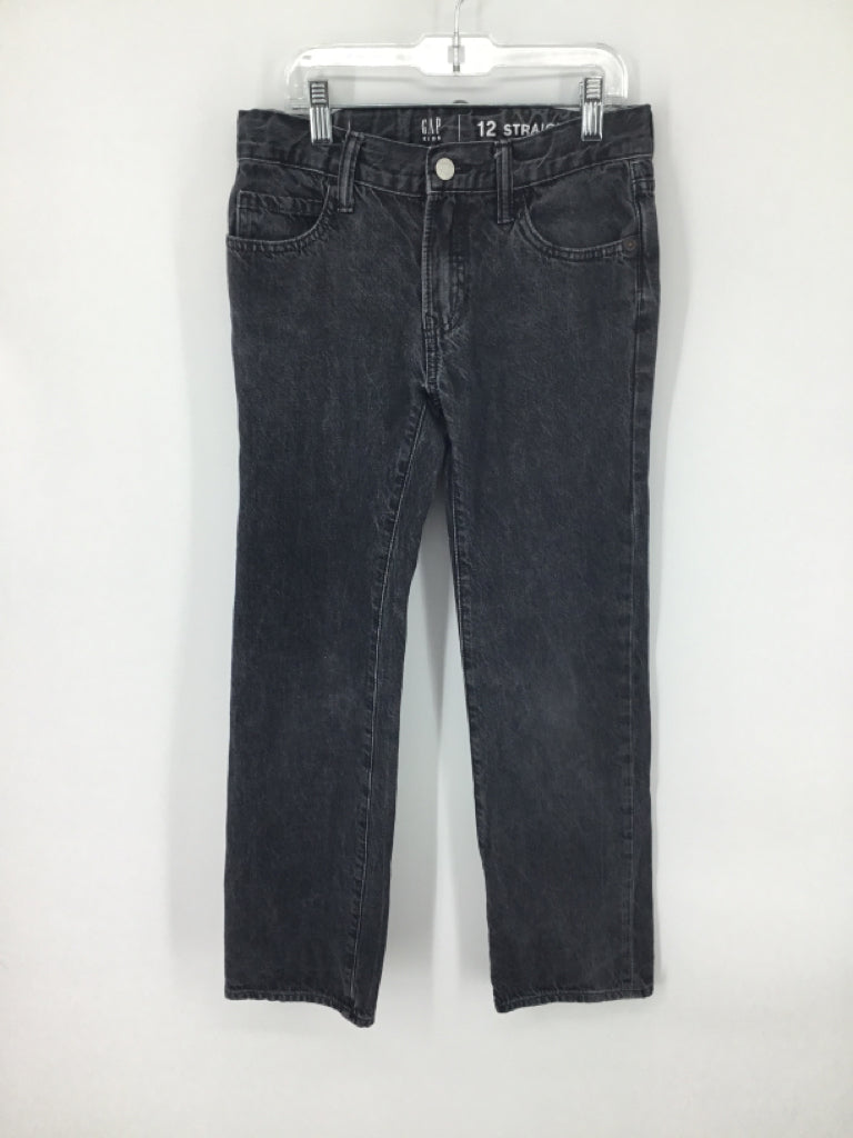 Gap Kids Child Size 12 Black Solid Jeans - boys