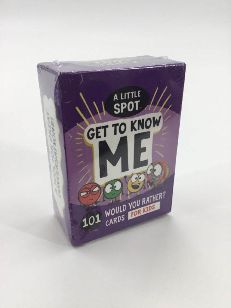 A Little Spot Get To Know Me 101 Would You Rather Cards For Kids