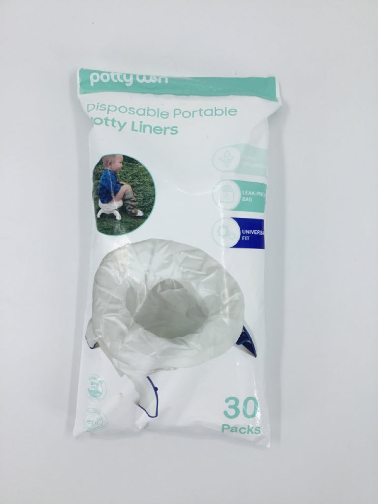 Potty Win Disposable Portable Potty Liners 30 Ct