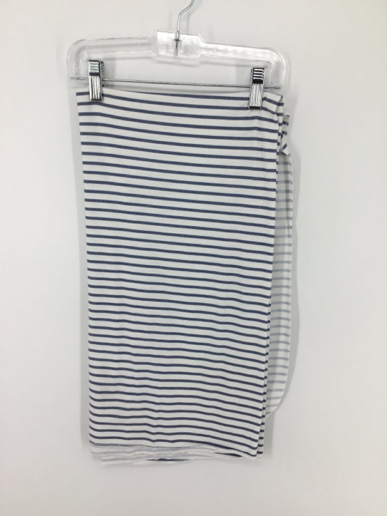 Toby Blue Stripe Blanket
