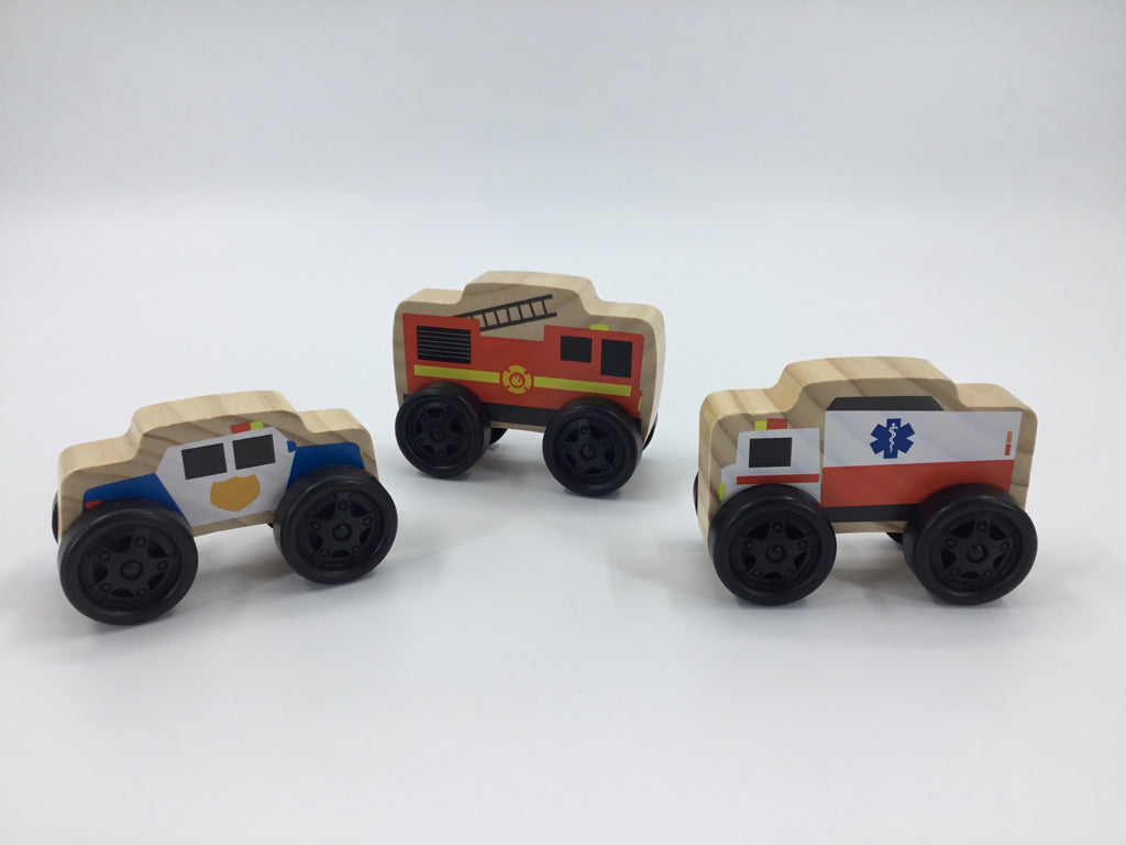 Playgro Wooden Stacking Wheels