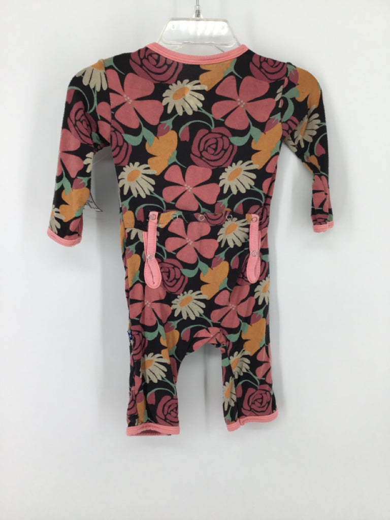 Kickee Pants Child Size 0-3 Months Pink Pajamas - girls