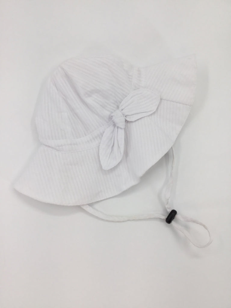 brandless Child Size 0-6 Months White Hats - girls