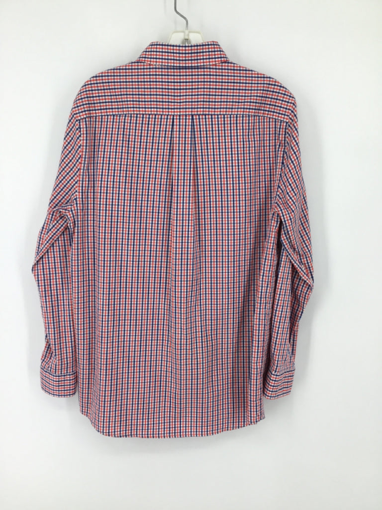 vineyard vines Child Size 12 Red Checkered Shirt - boys
