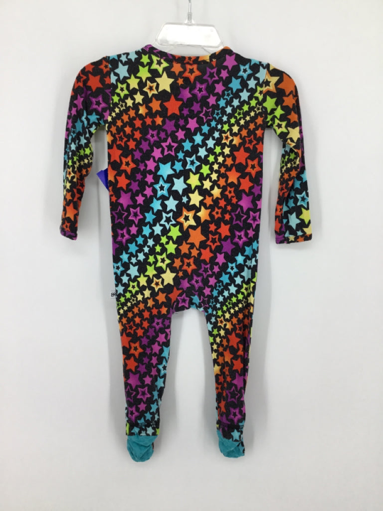 Bums & Roses Child Size 6-9 Months Multi-Color Sleepers