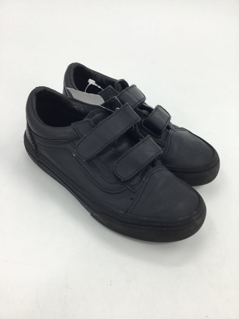 Vans Child Size 13 Black Sneakers