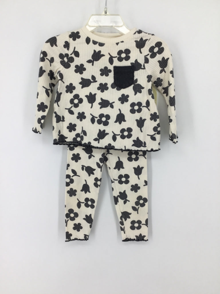 Casa Miel Child Size 12 Months Cream Outfit - girls
