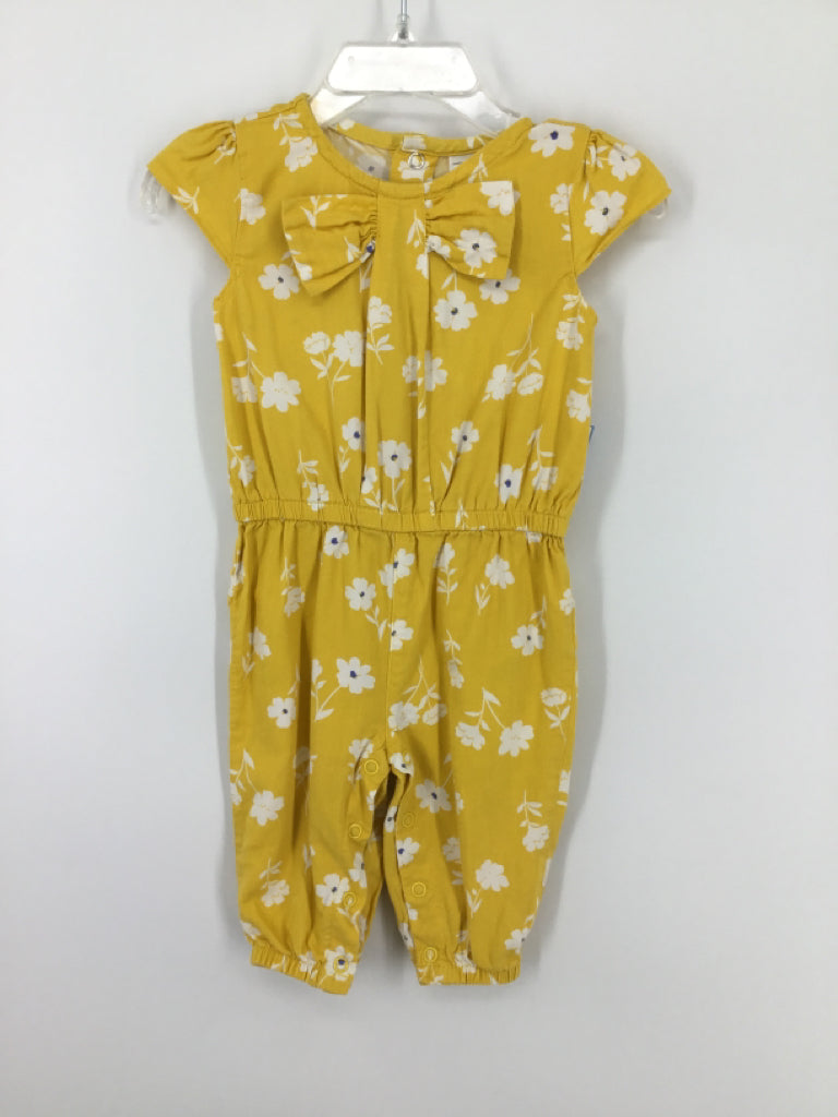 Carter's Child Size 6 Months Yellow Outfit - girls