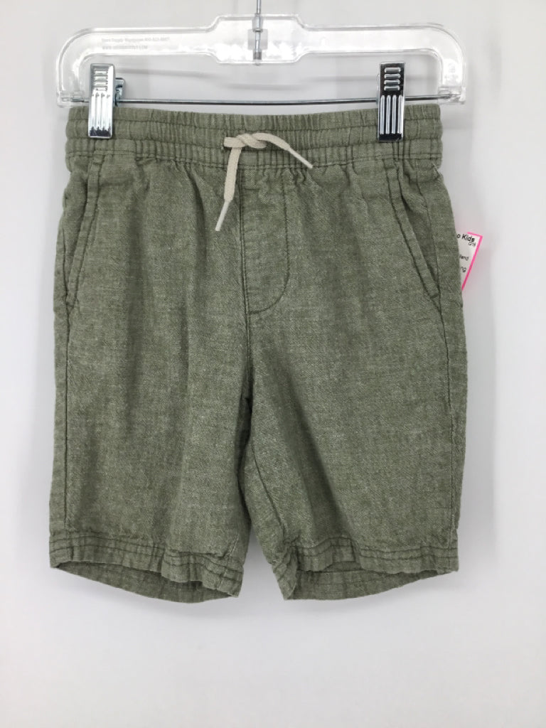 Old Navy Child Size 5 Green Solid Shorts - boys