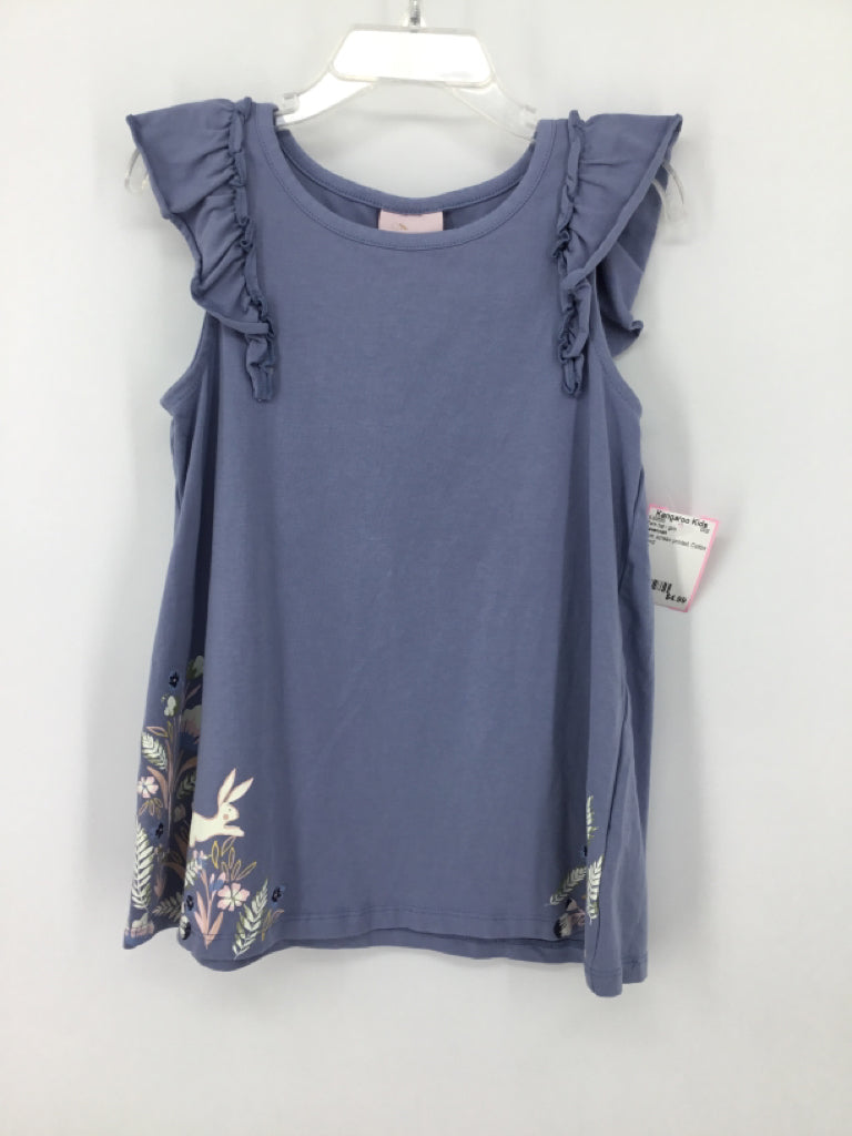 Savannah Child Size 5 Blue Tank top - girls