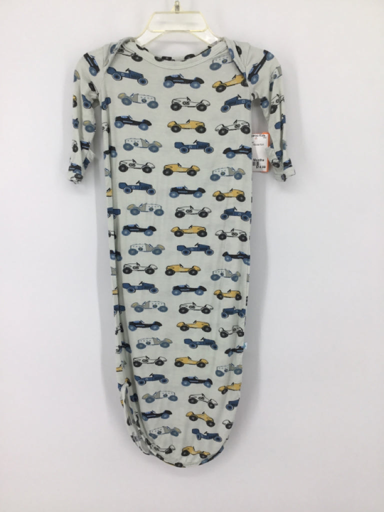 Posh Peanut Child Size 0-3 Months Blue Sleepers