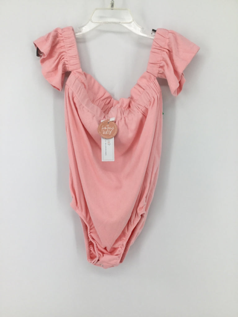 Bailey Bloosoms Child Size 5 Pink Onesie