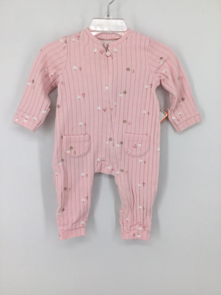 Mayoral Child Size 0-3 Months Pink Pajamas - girls
