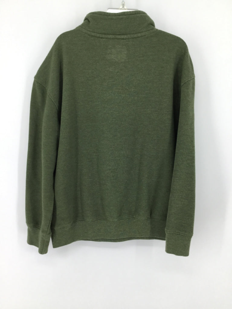 Cat & Jack Child Size 6 Green Solid Shirt - boys