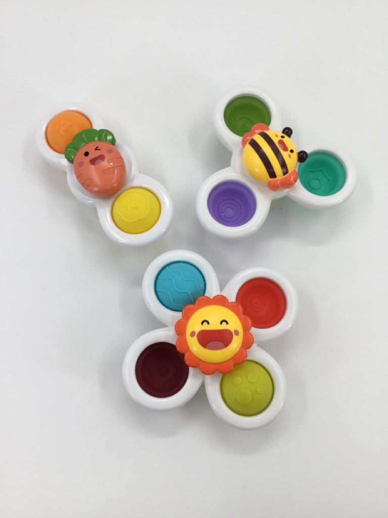 Baby Sensory Spinner Toys with Suction Base