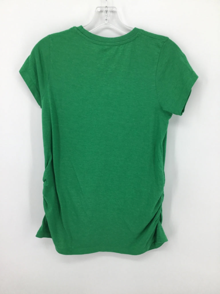 Crazy Dog Child Size M Green St Patricks Maternity Top