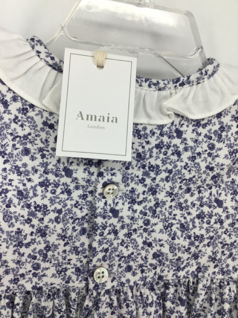 Amaia Child Size 2 Blue Dress - girls