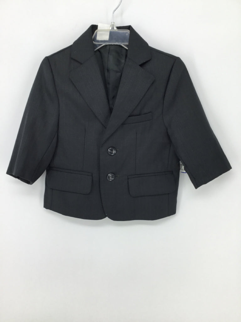 Foger Child Size 9 Months Gray Solid Blazer - boys