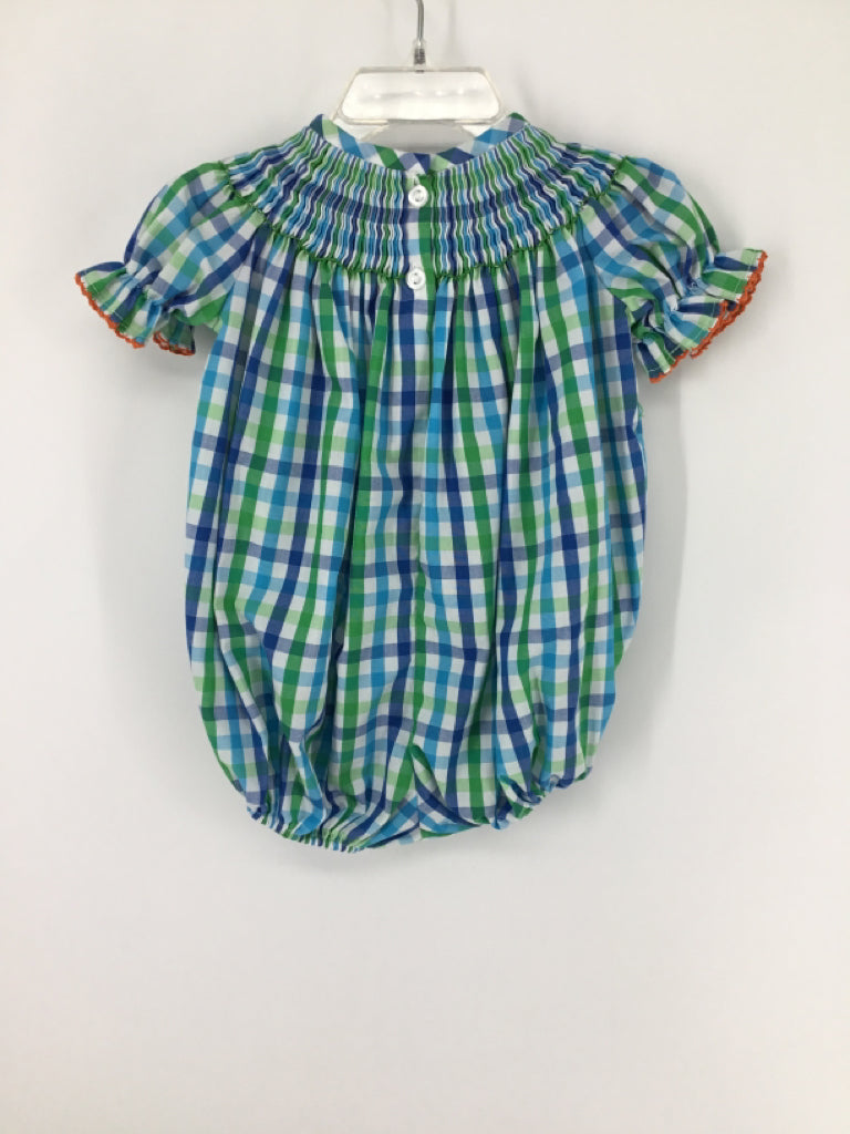 Classic Whimsey Child Size 3 Months Blue Thanksgiving Outfit