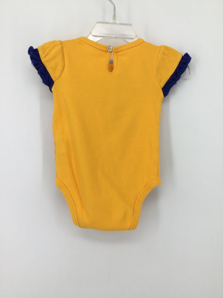 NHL Child Size 3-6 Months Yellow Onesie