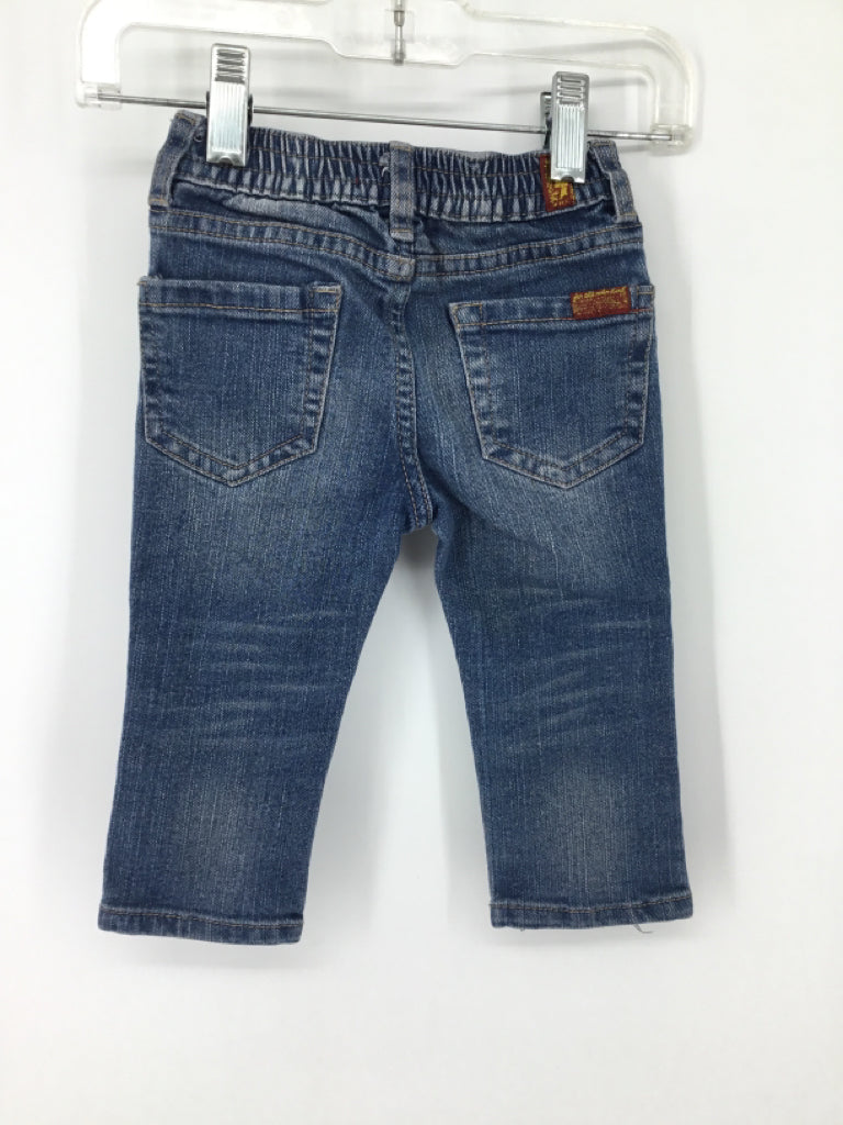 7 for all Mankind Child Size 12 Months Blue Jeans - girls