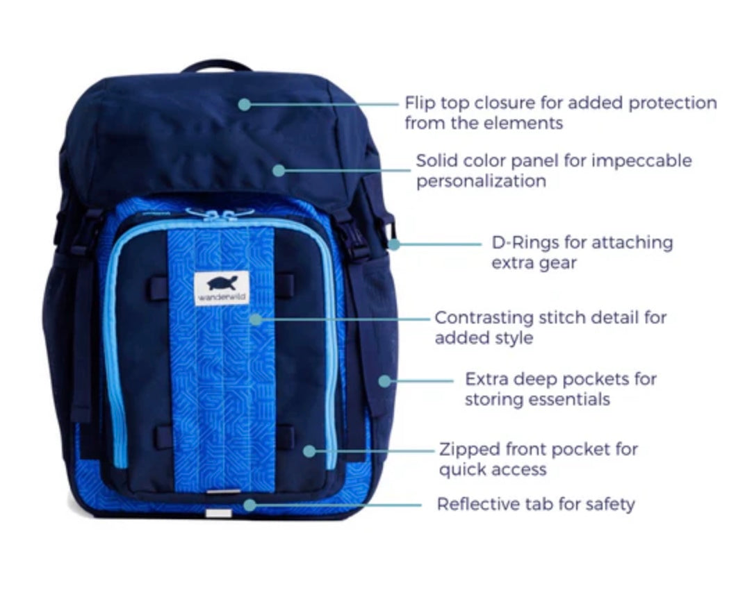 The Wanderwild Adventurer Backpack (In Bloom)