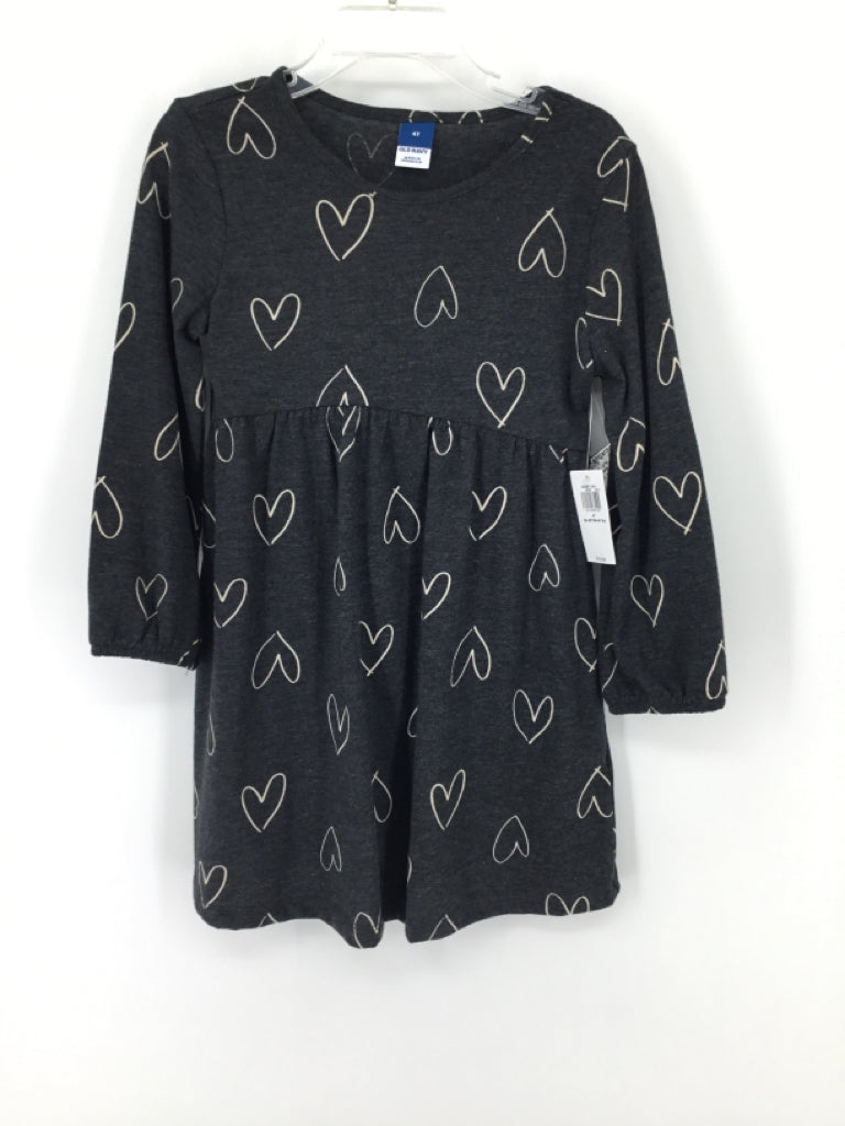 Old Navy Child Size 4 Gray Dress - girls