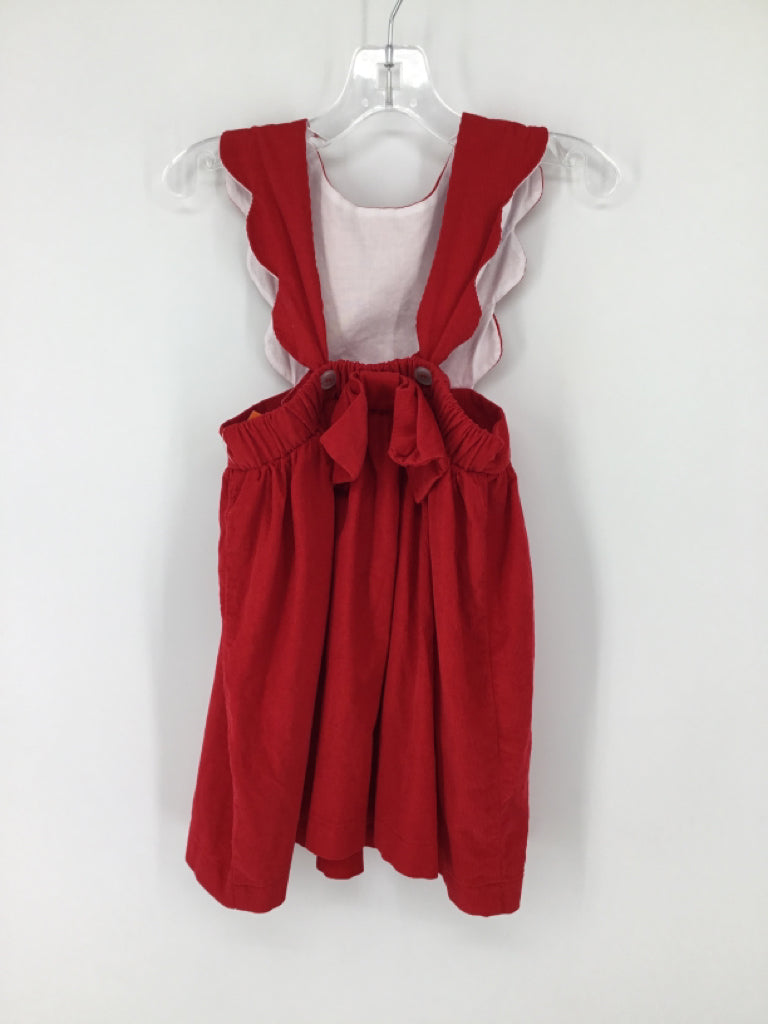 b Bella Bliss Child Size 3 Red Dress - girls