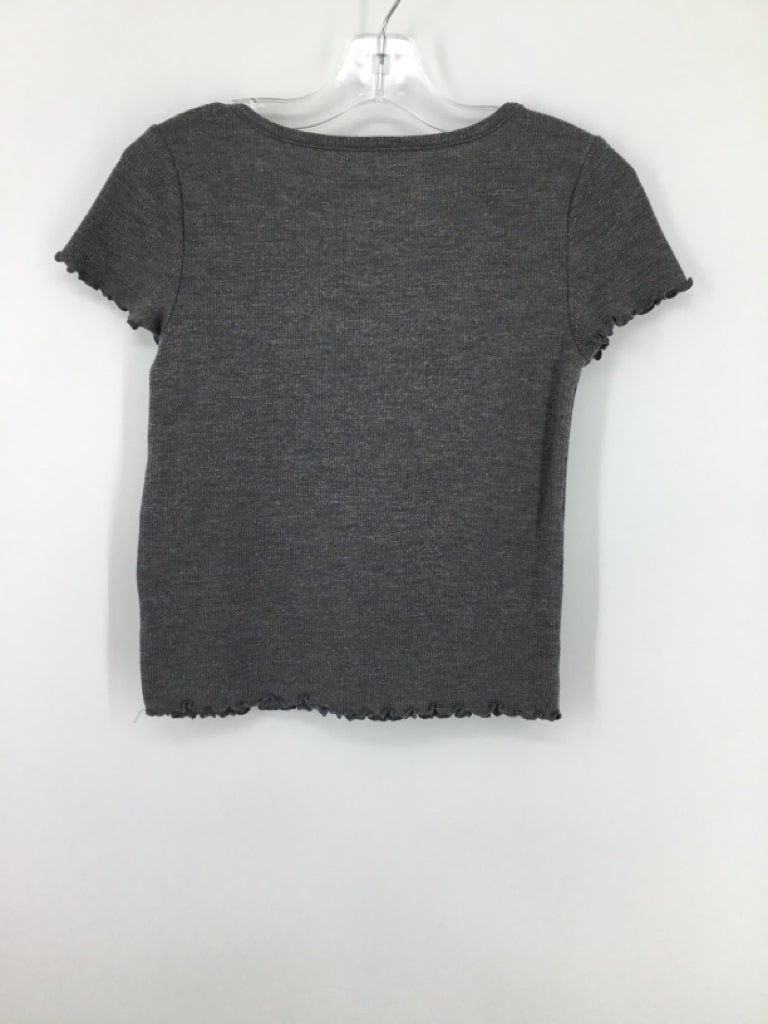 So Child Size 8 Gray Shirt - girls